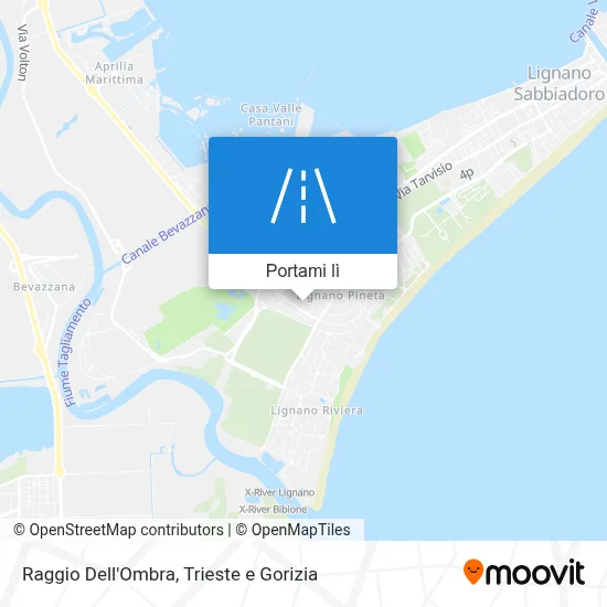 Mappa Raggio Dell'Ombra