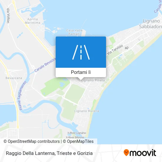 Mappa Raggio Della Lanterna