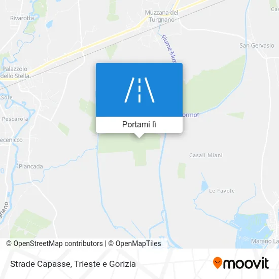 Mappa Strade Capasse