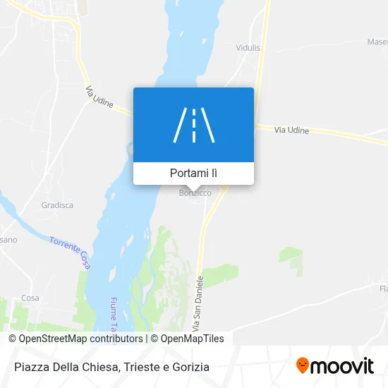 Mappa Piazza Della Chiesa