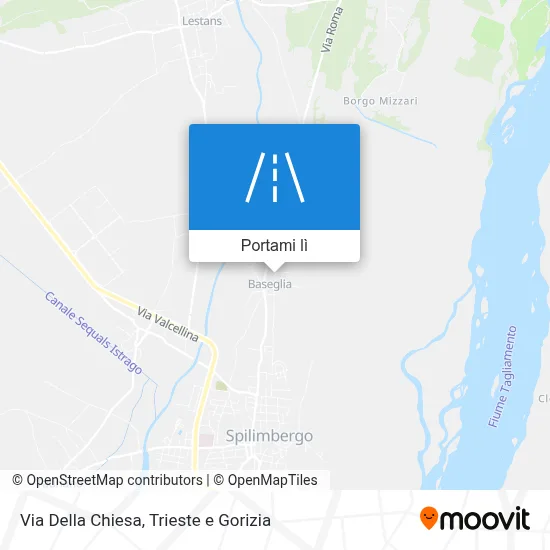 Mappa Via Della Chiesa