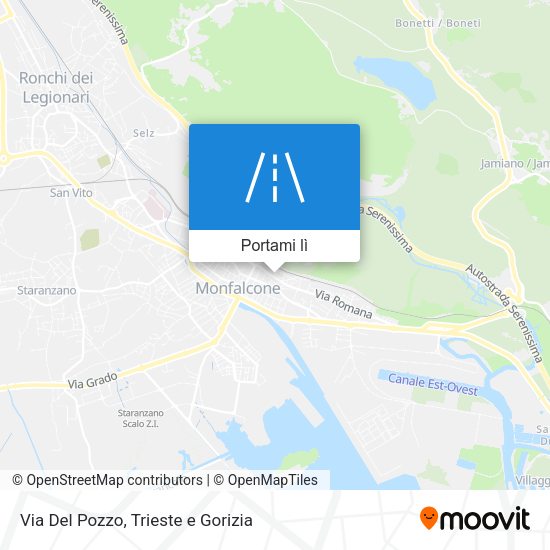 Mappa Via Del Pozzo