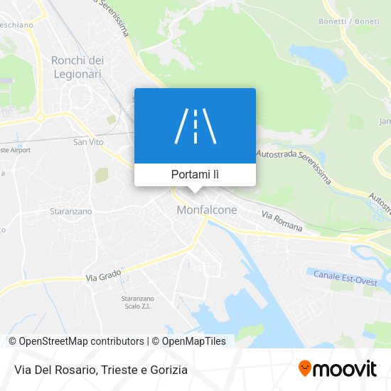Mappa Via Del Rosario