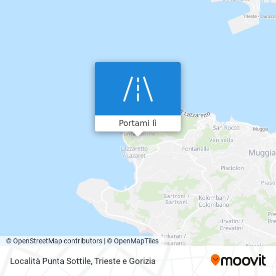 Mappa Località Punta Sottile