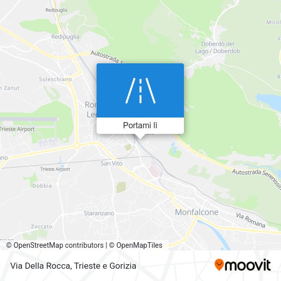 Mappa Via Della Rocca