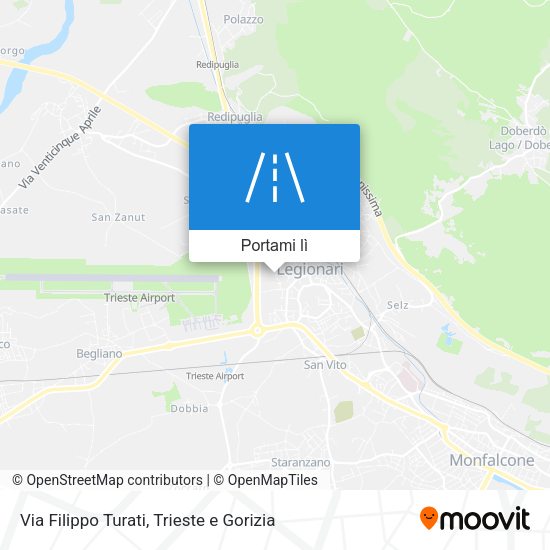 Mappa Via Filippo Turati
