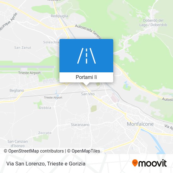 Mappa Via San Lorenzo