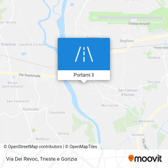 Mappa Via Dei Revoc