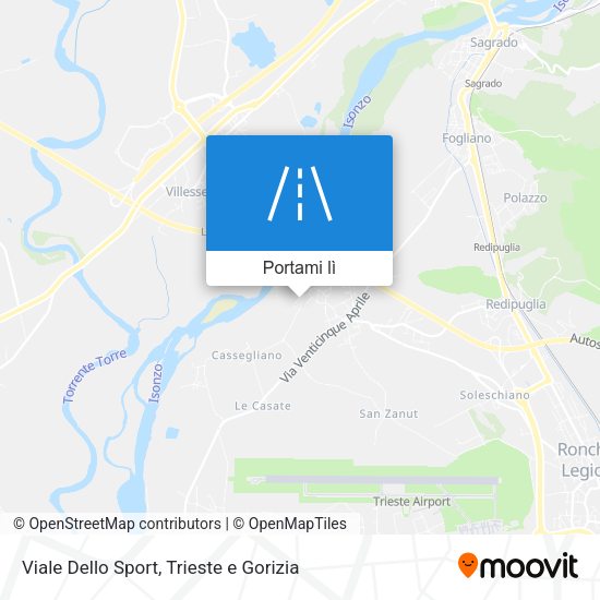 Mappa Viale Dello Sport