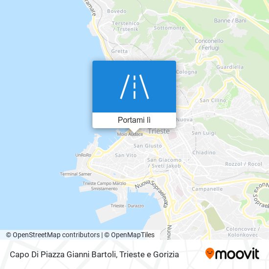 Mappa Capo Di Piazza Gianni Bartoli
