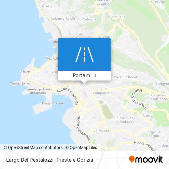 Mappa Largo Del Pestalozzi