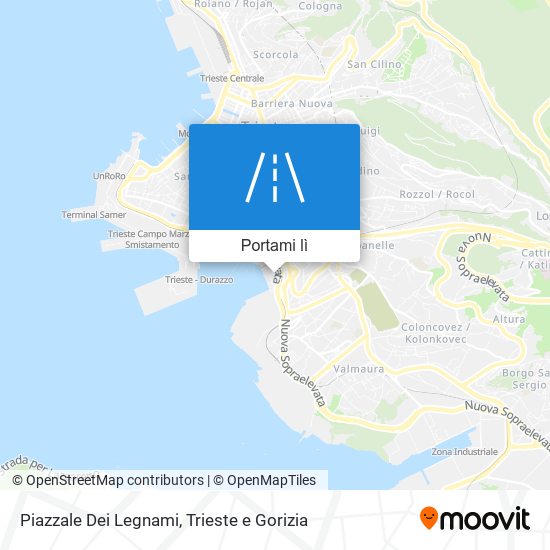 Mappa Piazzale Dei Legnami