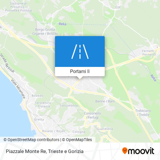 Mappa Piazzale Monte Re