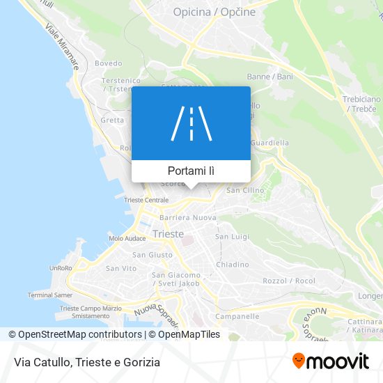Mappa Via Catullo