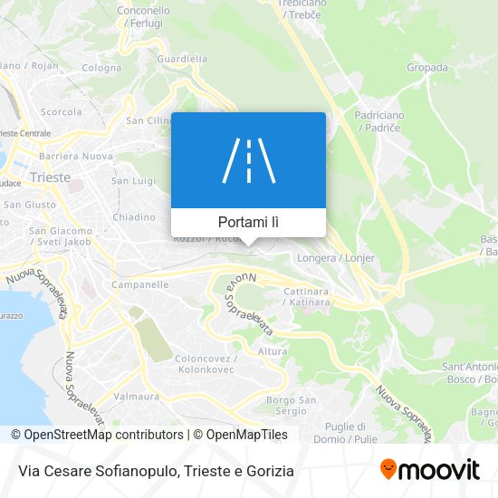 Mappa Via Cesare Sofianopulo