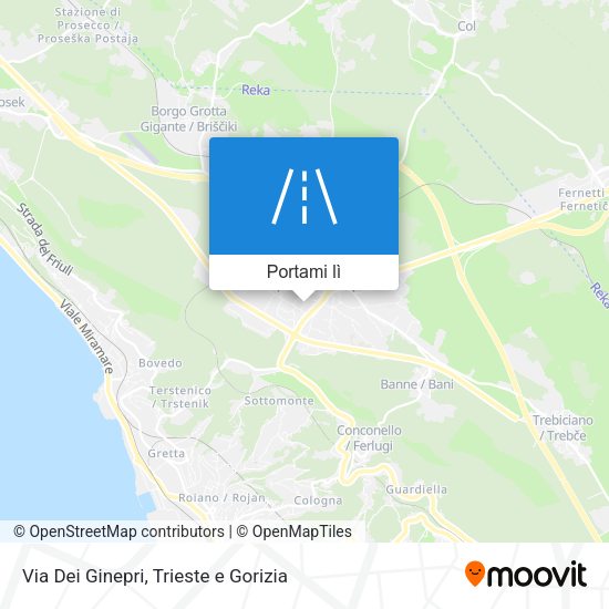 Mappa Via Dei Ginepri