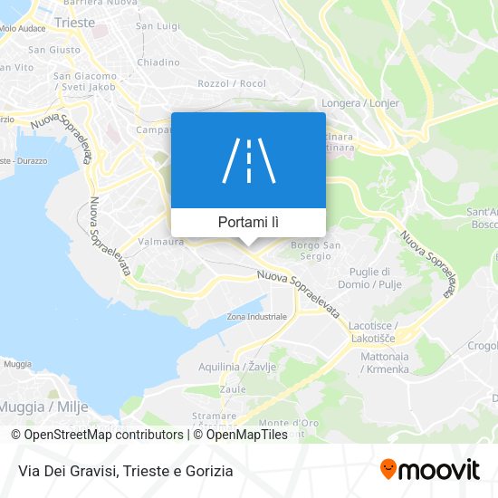 Mappa Via Dei Gravisi