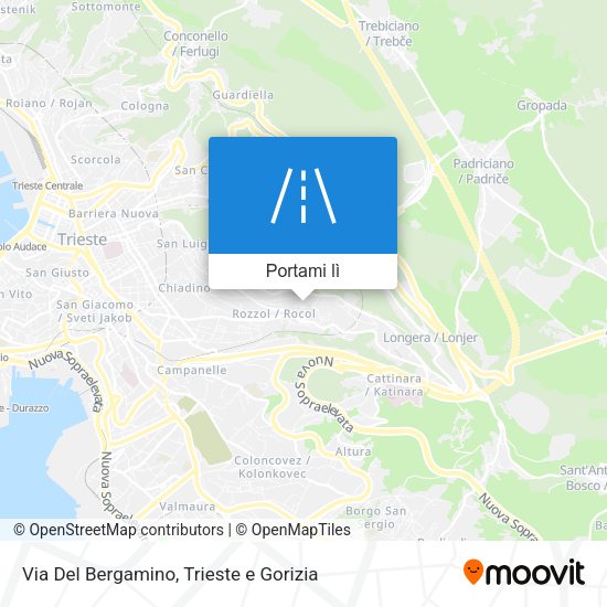 Mappa Via Del Bergamino