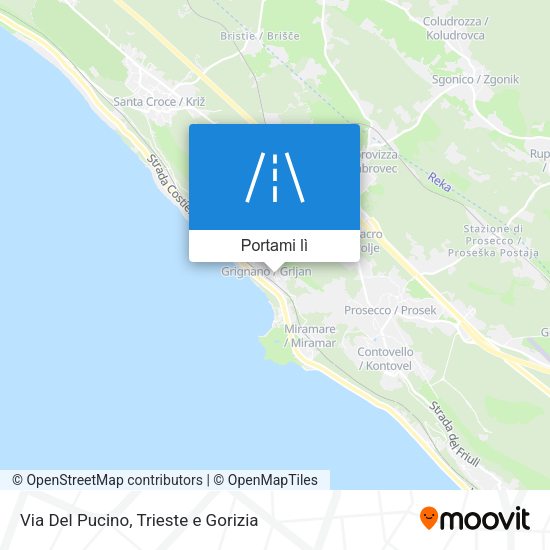 Mappa Via Del Pucino