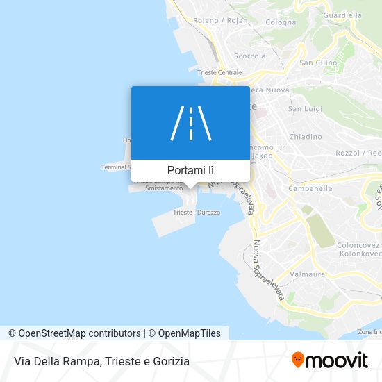 Mappa Via Della Rampa