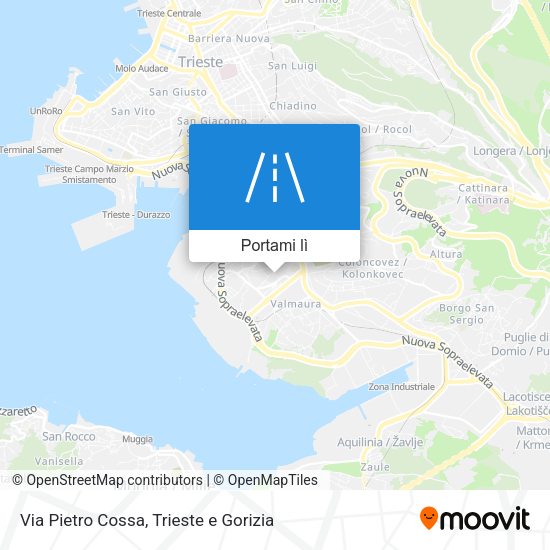 Mappa Via Pietro Cossa