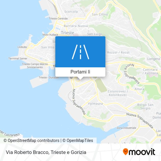 Mappa Via Roberto Bracco