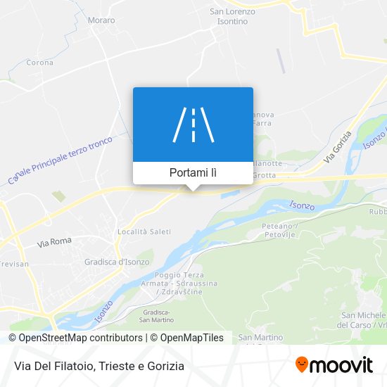 Mappa Via Del Filatoio