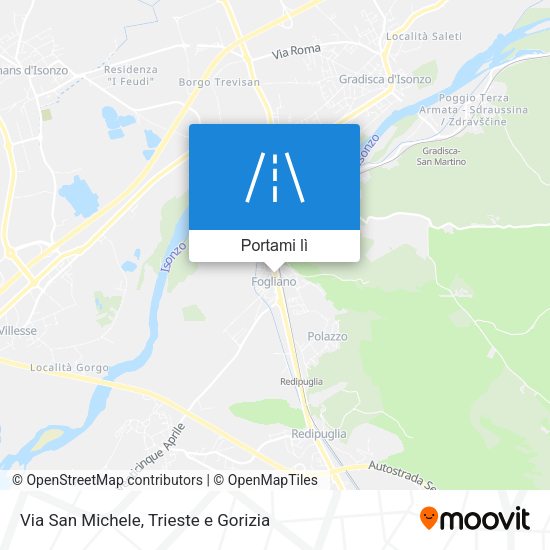 Mappa Via San Michele