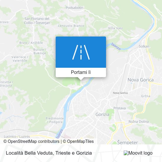 Mappa Località Bella Veduta