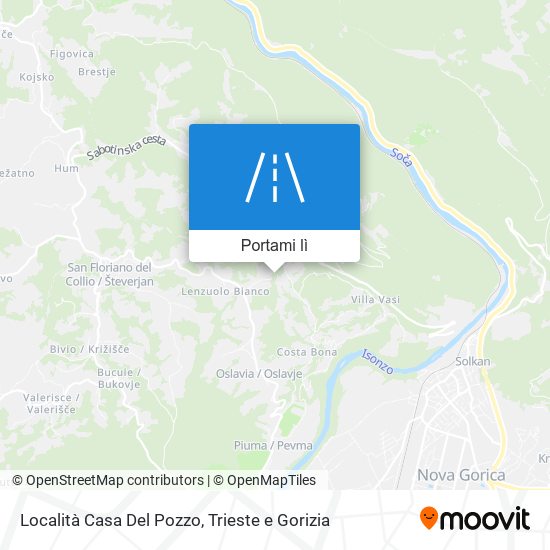 Mappa Località Casa Del Pozzo