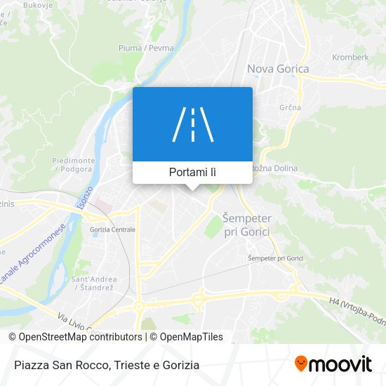 Mappa Piazza San Rocco