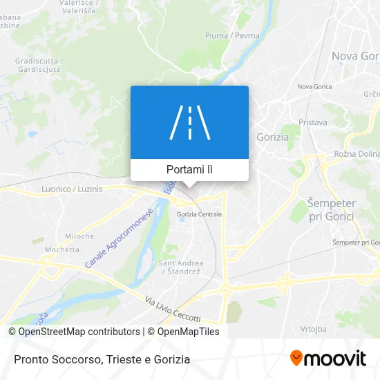Mappa Pronto Soccorso