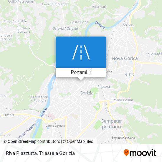 Mappa Riva Piazzutta