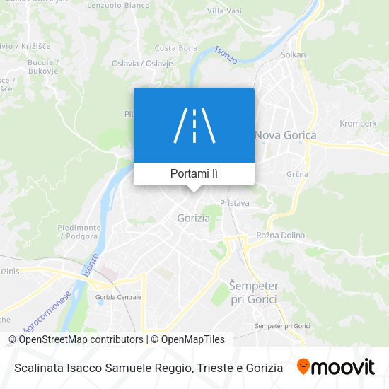 Mappa Scalinata Isacco Samuele Reggio