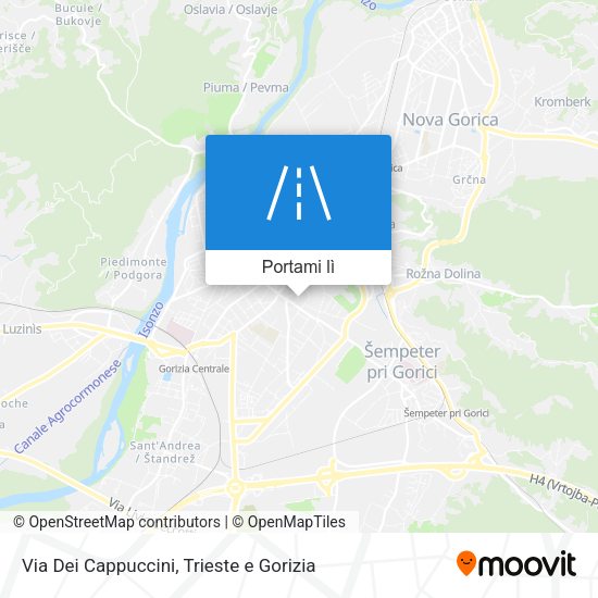 Mappa Via Dei Cappuccini