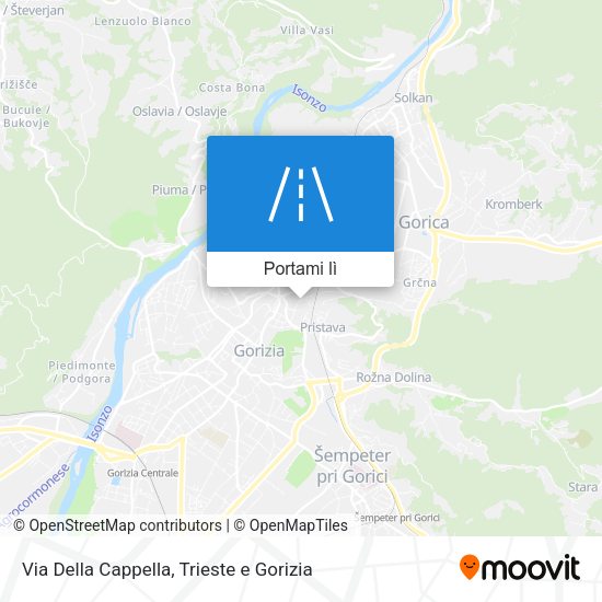 Mappa Via Della Cappella