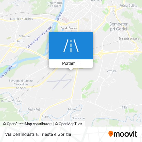 Mappa Via Dell'Industria