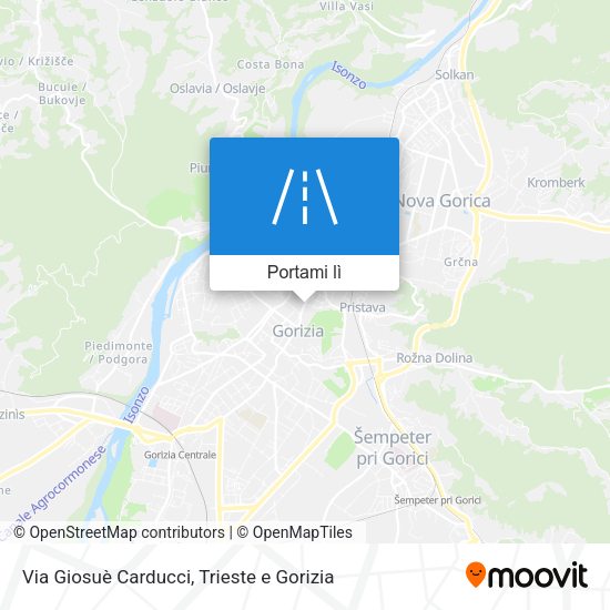 Mappa Via Giosuè Carducci