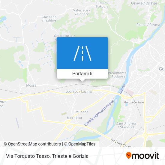 Mappa Via Torquato Tasso