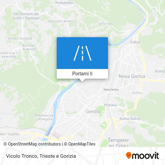 Mappa Vicolo Tronco