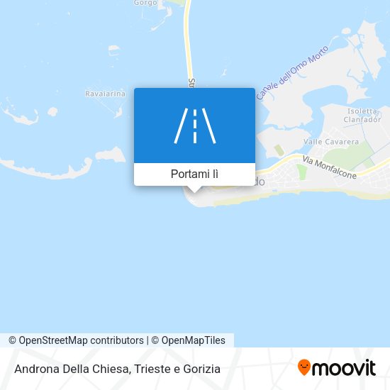 Mappa Androna Della Chiesa