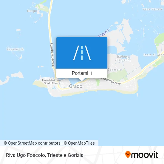 Mappa Riva Ugo Foscolo