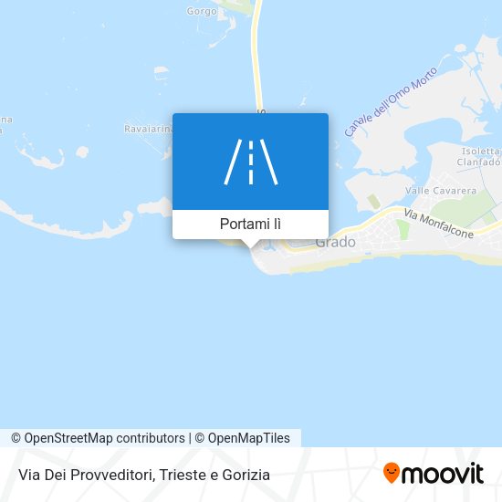Mappa Via Dei Provveditori