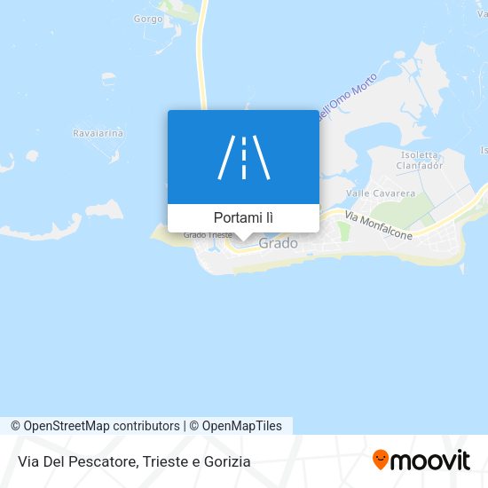 Mappa Via Del Pescatore
