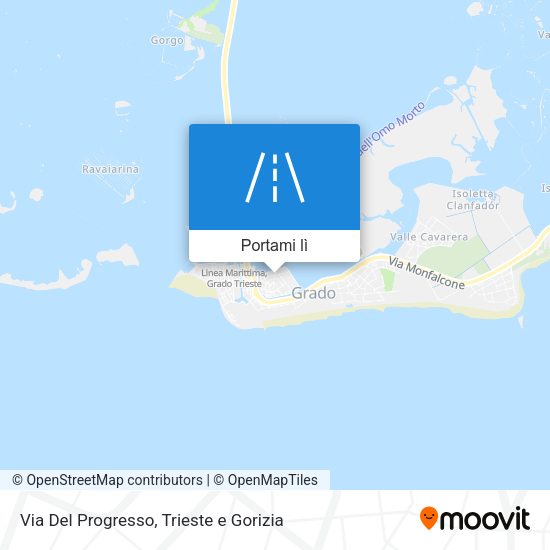 Mappa Via Del Progresso