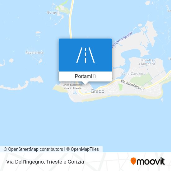 Mappa Via Dell'Ingegno