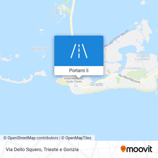 Mappa Via Dello Squero