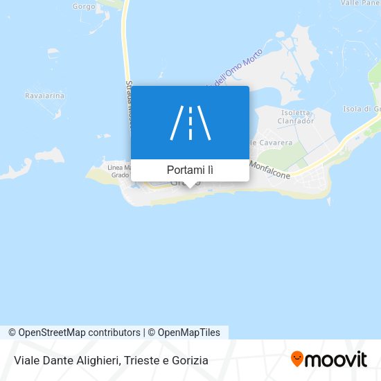 Mappa Viale Dante Alighieri
