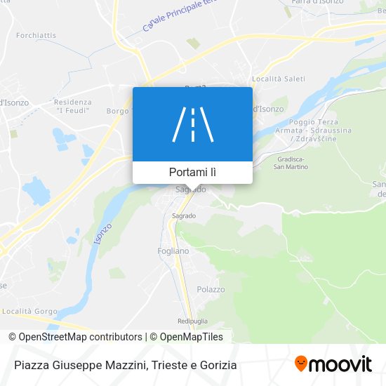 Mappa Piazza Giuseppe Mazzini