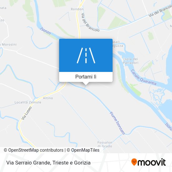 Mappa Via Serraio Grande